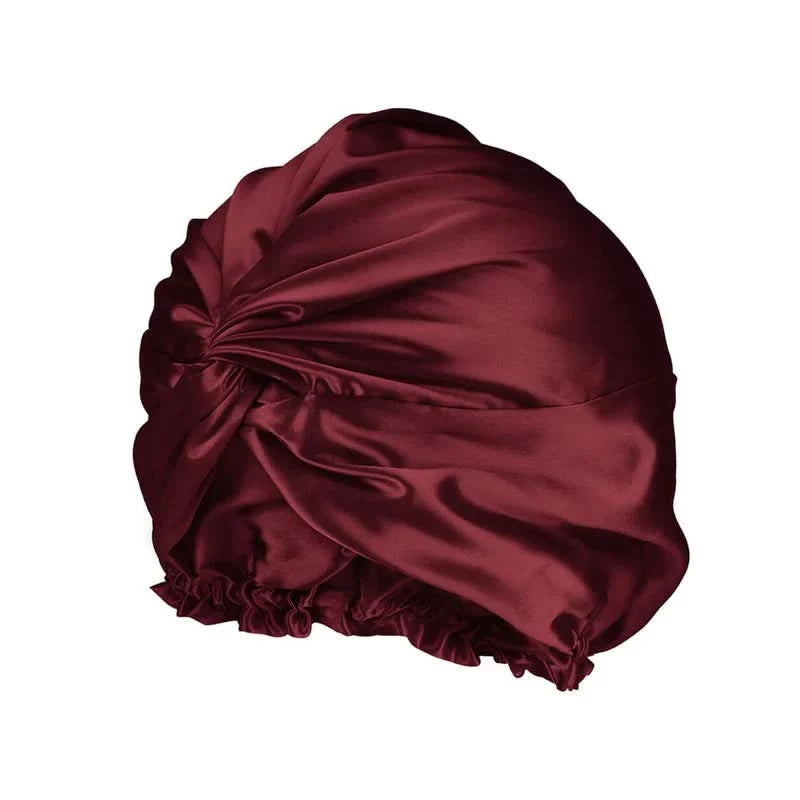 Gorro de seda de morera 6A de 22 mommes Silkora™ Classic Turban-Twist