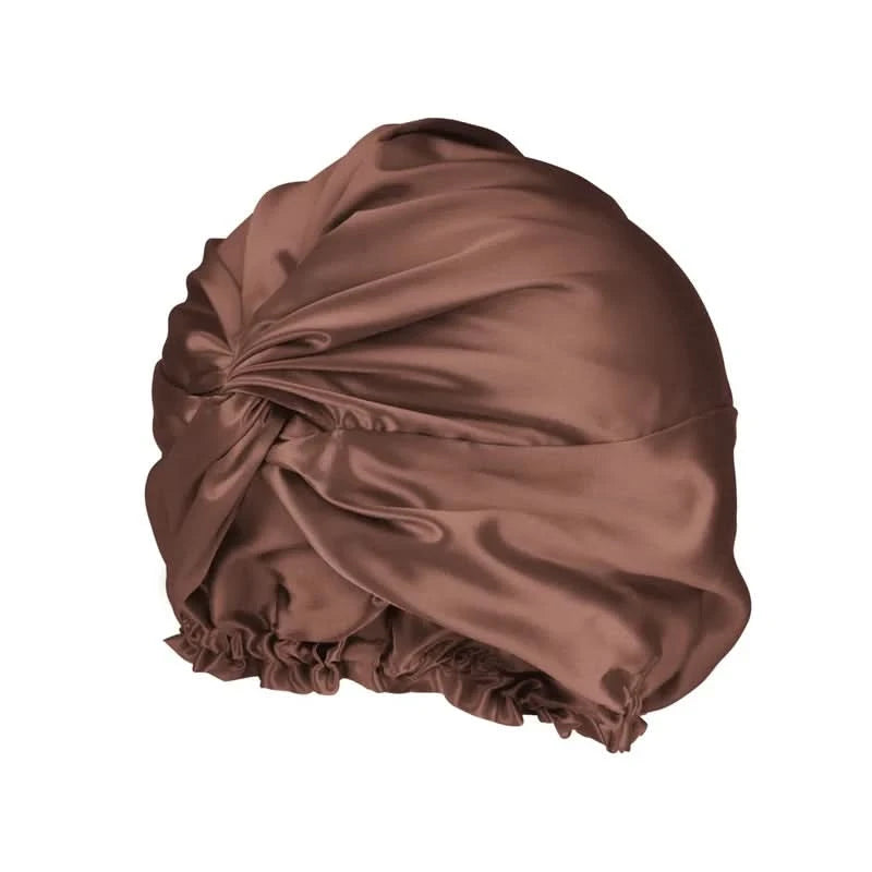 Gorro de seda de morera 6A de 22 mommes Silkora™ Classic Turban-Twist