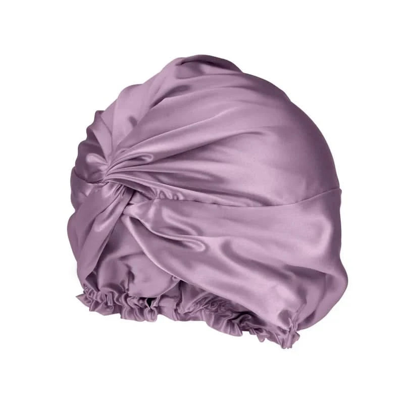 Gorro de seda de morera 6A de 22 mommes Silkora™ Classic Turban-Twist