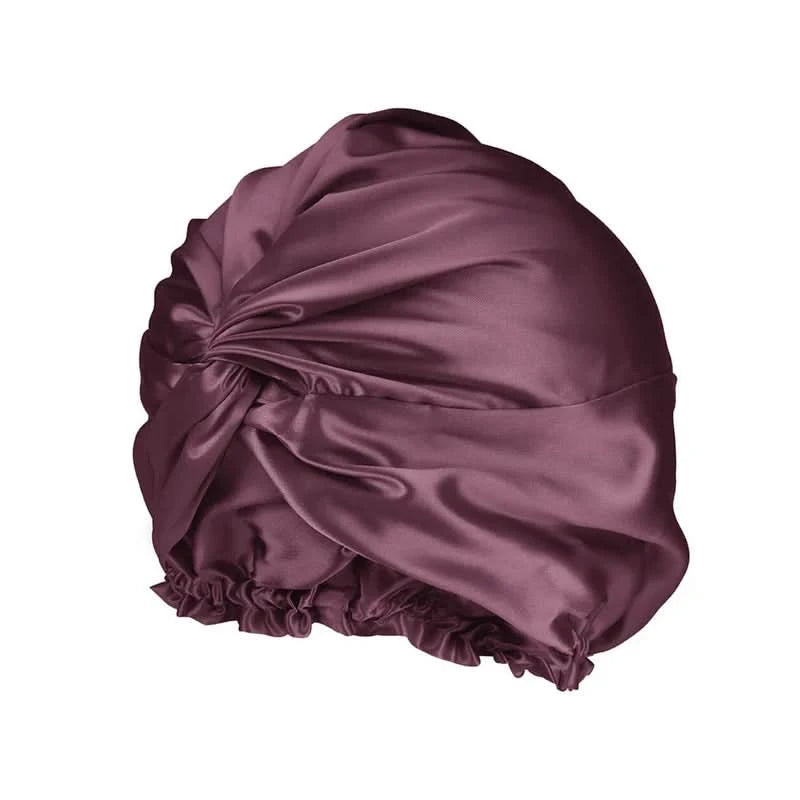 Gorro de seda de morera 6A de 22 mommes Silkora™ Classic Turban-Twist