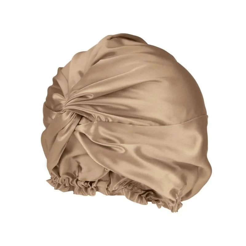 Gorro de seda de morera 6A de 22 mommes Silkora™ Classic Turban-Twist