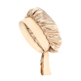 Gorro con lazo para el pelo Silkora™ Crown de seda de morera de 22 mommes y grado 6A