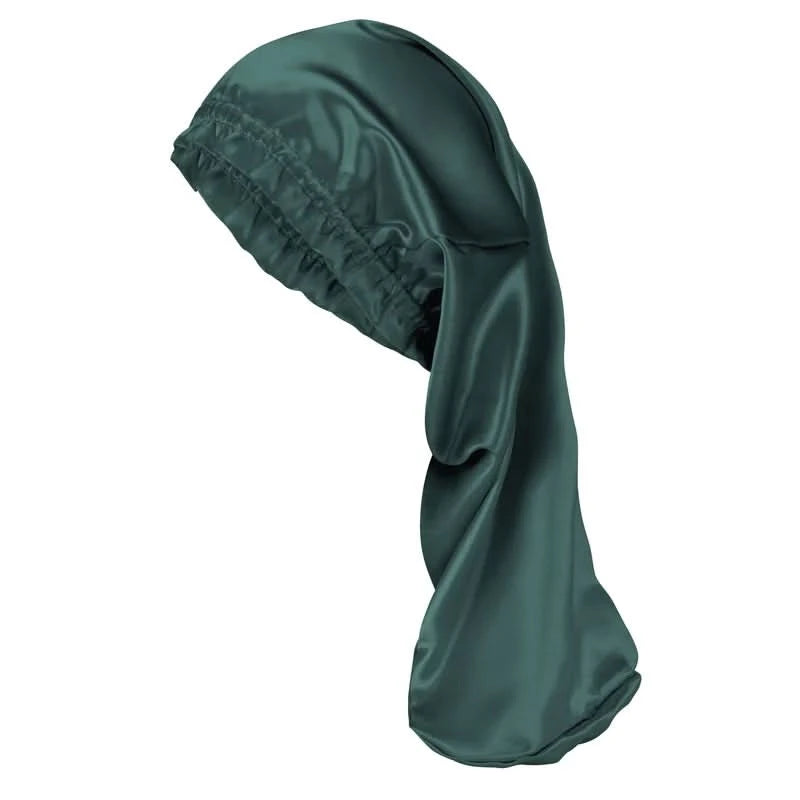 Silkora™ Cascade Slouchy Bonnet 22-Momme Grade 6A Mulberry Silk
