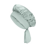 Gorro con lazo para el pelo Silkora™ Crown de seda de morera de 22 mommes y grado 6A