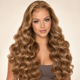 Silkora™ Body Wave Lace Front Wig — Long Loose Waves, 14"–32"