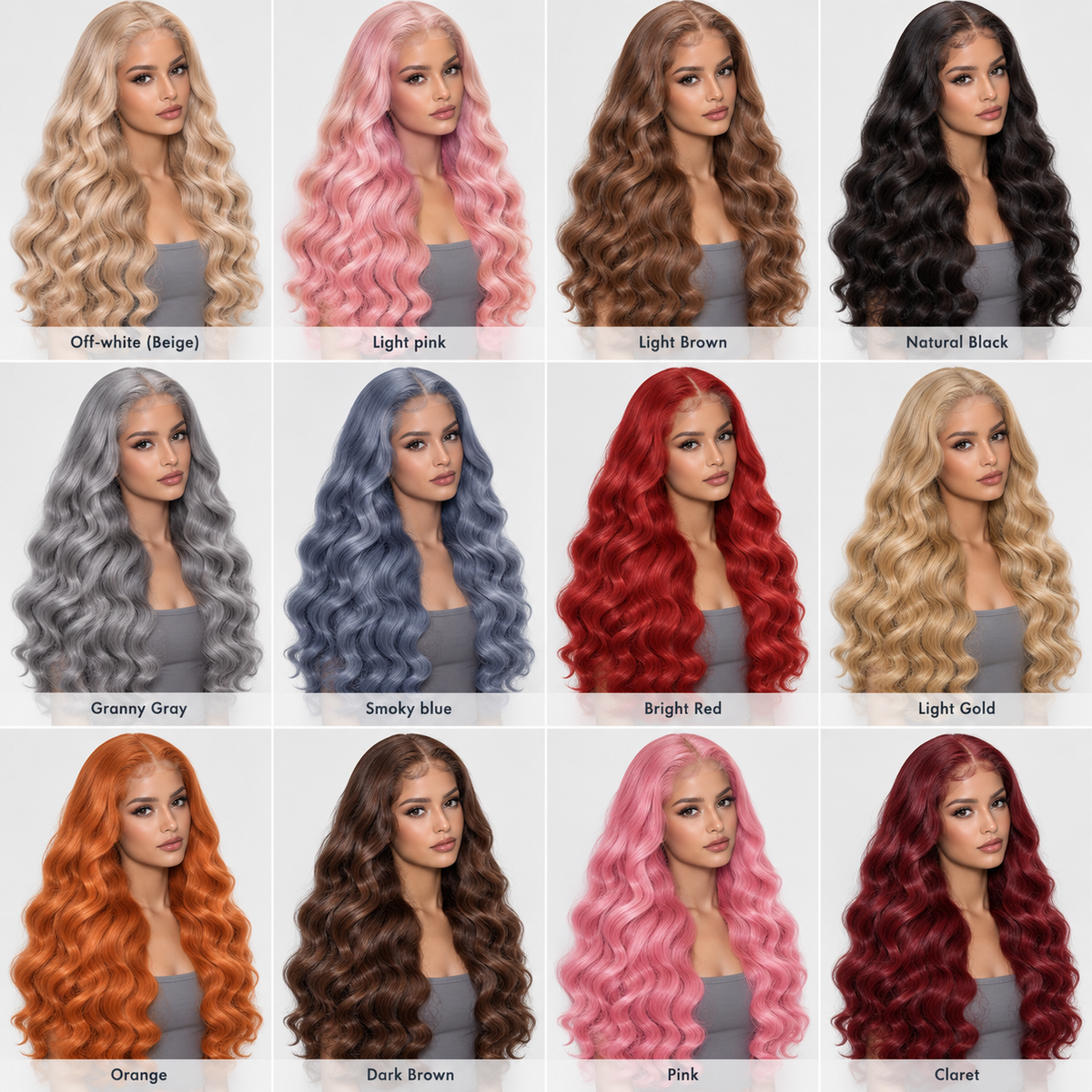Silkora™ Body Wave Lace Front Wig — Long Loose Waves, 14"–32"
