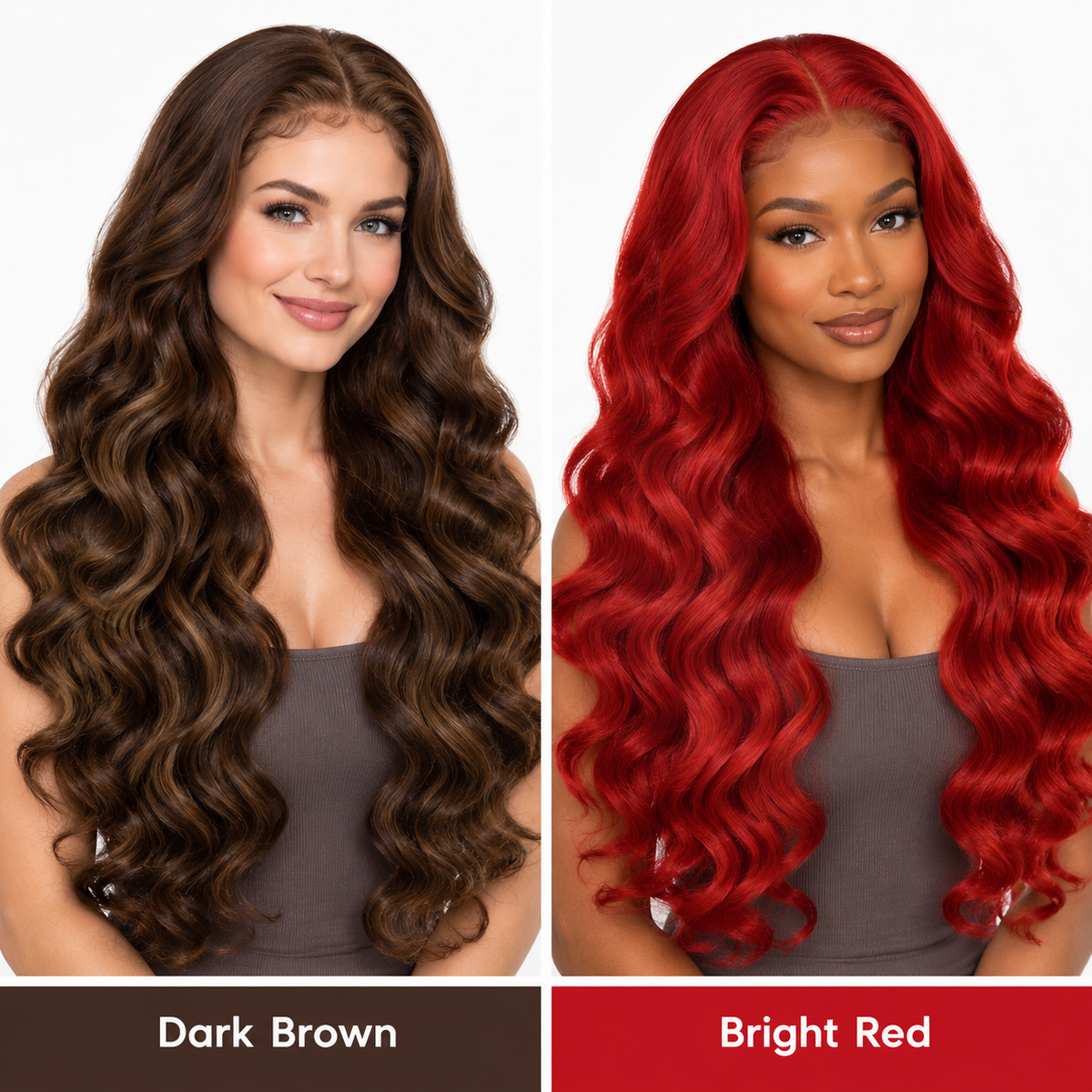 Silkora™ Body Wave Lace Front Wig — Long Loose Waves, 14"–32"