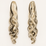Silkora™ 22" Curly Claw Clip Ponytail — Spiral Curls, 5 Shades